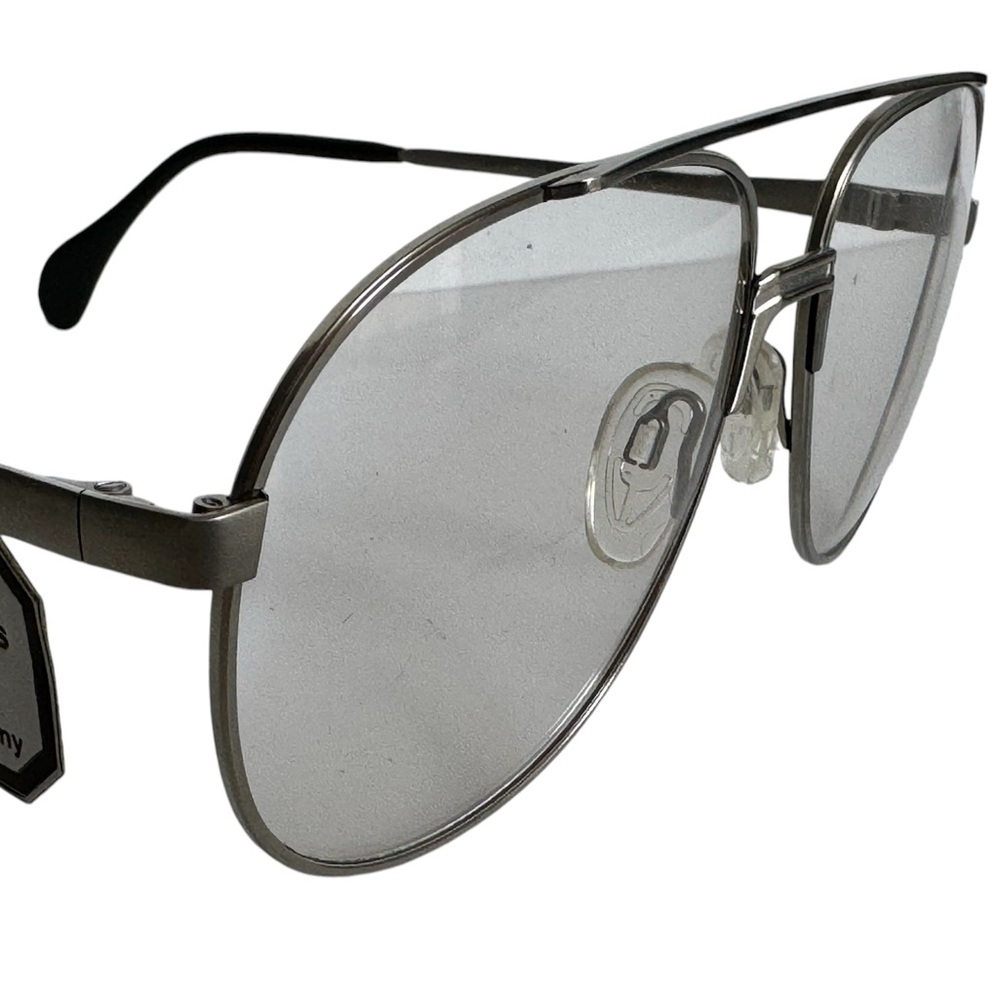 Vintage Stainless Steel Aviator Sunglasses
